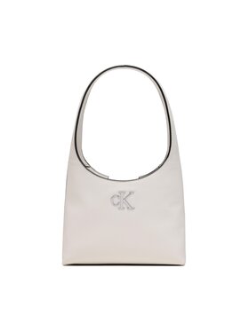 Calvin Klein Jeans Calvin Klein Jeans Borsetta Minimal Monogram Shoulder Bag K60K610843 Bianco