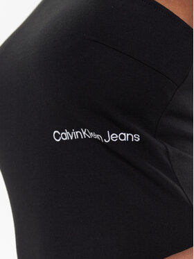 Calvin Klein Jeans Vsakodnevna Obleka J20J220757 Črna Slim Fit