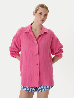 Roxy Roxy Πουκάμισο Morning Shine ERJWT03739 Ροζ Loose Fit