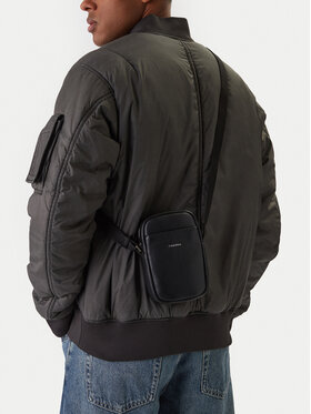 Calvin Klein Calvin Klein Torbica za okrog pasu Raised Slim Reporter LV04D3278G Črna