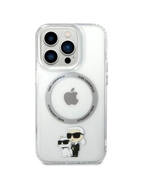 KARL LAGERFELD KARL LAGERFELD Etui na telefon Magsafe Przezroczysty