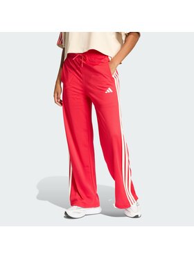 adidas adidas Spodnie dresowe STADIUM MESH Czerwony Regular Fit