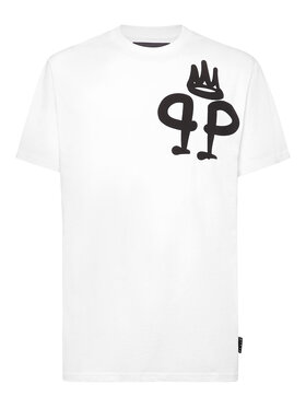 PHILIPP PLEIN PHILIPP PLEIN T-Shirt 9417 Bílá Regular Fit