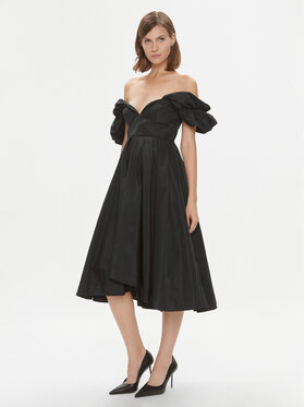 PINKO Pinko Kokteilinė suknelė Sorgente 101972 Y3LE Juoda Regular Fit