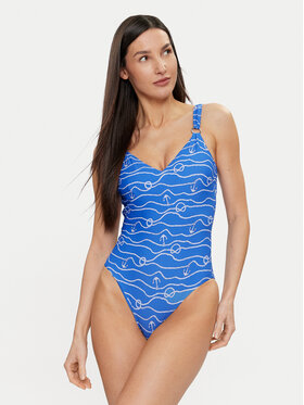 Seafolly Seafolly Strój kąpielowy 11151DD134 Niebieski