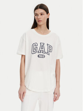 Gap Gap T-Shirt 407990-04 Weiß Regular Fit