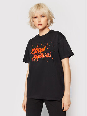 Local Heroes Local Heroes T-Shirt Lh Airbrush AW21T0038 Czarny Oversize