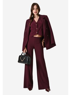 Rinascimento Rinascimento Pantaloni palazzo Pantalone donna Bordeaux Regular Fit