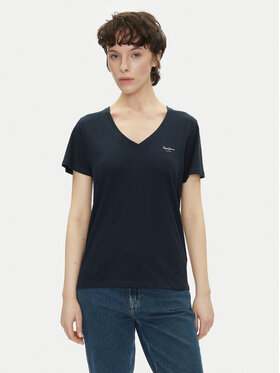 Pepe Jeans Pepe Jeans Póló Macy PL506051 Sötétkék Regular Fit