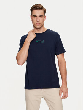 United Colors Of Benetton United Colors Of Benetton T-Shirt 3I1XU1096 Tmavomodrá Regular Fit