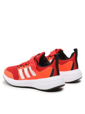 Adidas Tenisice Fortarun 2.0 Cloudfoam Sport Running Elastic Lace Top Strap Shoes HP5445 Crvena