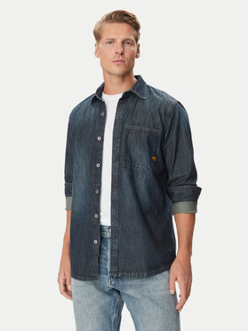 G-STAR G-STAR Teksasärk D27083 D539 Sinine Regular Fit