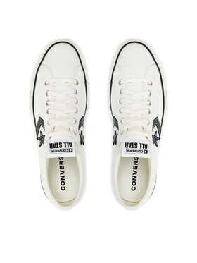 Converse Modne Superge Star Player 76 Premium Canvas A01608C Bela