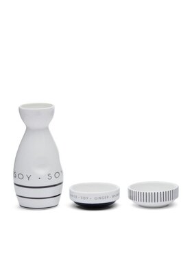 Riviera Maison Riviera Maison Miseczka SUSHI SET Z BUTELKĄ Biały