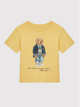 Polo Ralph Lauren Polo Ralph Lauren T-Shirt 323865660004 Żółty Regular Fit