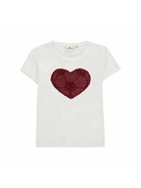 Tom Tailor Tom Tailor T-Shirt 10397080040-1610 Biały Basic Fit