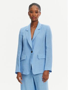 Marella Marella Giacca da abito Orata 2515041082 Celeste Regular Fit