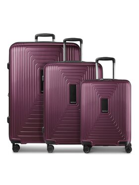 Redolz Redolz Komplet walizek 310432 Czerwony