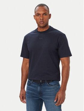HUGO HUGO T-Shirt Dapolino 50488330 Tmavomodrá Regular Fit