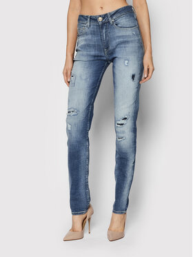Guess Guess Jeansy Starlette W2RA84 D3ZTE Modrá Straight Fit