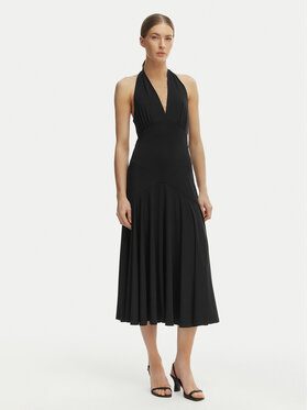 MICHAEL Michael Kors MICHAEL Michael Kors Koktel haljina MS683COH6J Crna Slim Fit