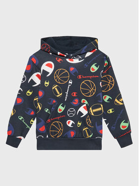 Champion Champion Sweatshirt Script Logo 306244 Dunkelblau Regular Fit
