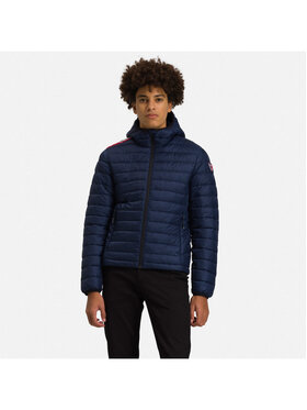 Rossignol Rossignol Kurtka puchowa Rossi Hood Jkt Granatowy Regular Fit