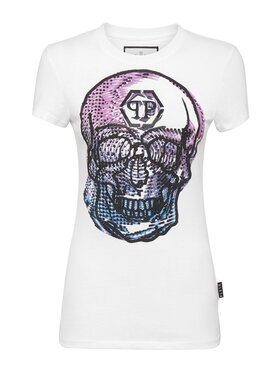 PHILIPP PLEIN PHILIPP PLEIN T-shirt 2303 Bianco Regular Fit