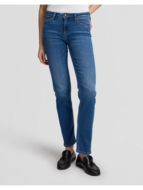 Lee Lee Jeansy ELLY Niebieski Straight Leg