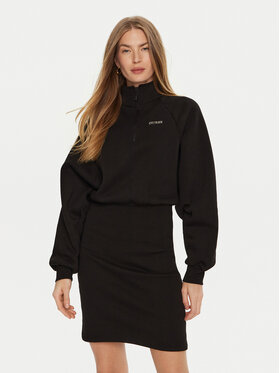 Guess Guess Džemper haljina V4BK06 KCHX0 Crna Regular Fit