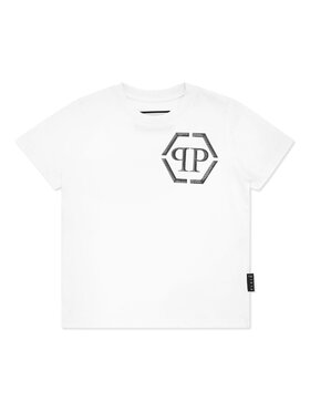 PHILIPP PLEIN PHILIPP PLEIN T-Shirt 28201 Bílá Regular Fit