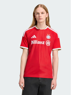 adidas adidas Koszulka techniczna 168824 Czerwony Slim Fit