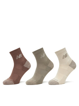 New Balance New Balance Σετ 3 ζευγάρια ψηλές κάλτσες unisex Active Cushion Quarter Socks LAS35204AS Έγχρωμο