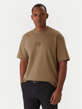 BOSS BOSS Póló C-Tames 36 50555106 Khaki Relaxed Fit
