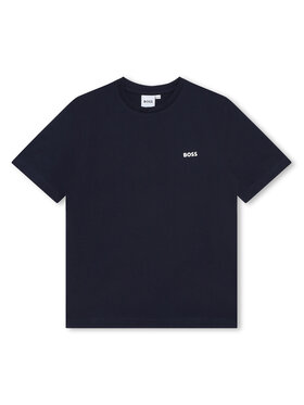 BOSS Boss T-Shirt J25P23 S Dunkelblau Regular Fit
