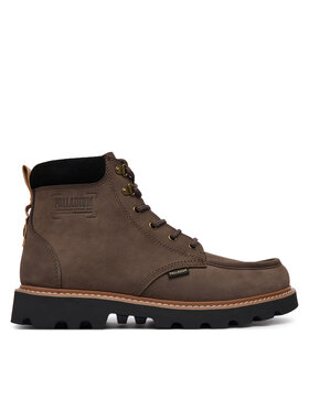 Palladium Palladium Kotníková obuv Trooperlite Grit Zip 04985-249-M Tmavě hnědá