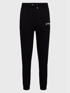 HYPE HYPE Spodnie dresowe CORE21-042 Czarny Regular Fit
