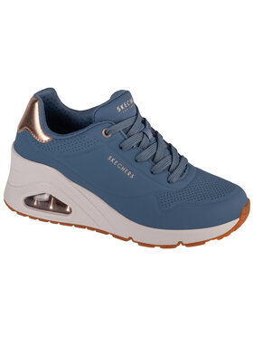 Skechers Skechers Sneakers Skechers Uno Wedge - Hi Steps Blu