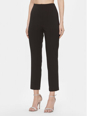 Custommade Custommade Medžiaginės kelnės Pixie 999425549 Juoda Regular Fit