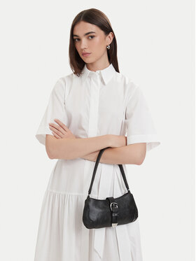 Tommy Jeans Tommy Jeans Дамска чанта Tjw Cool Leather Shoulder Bag AW0AW18788 Черен