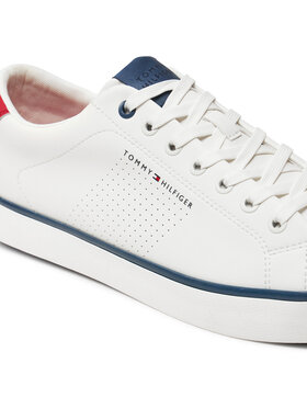 Tommy Hilfiger Superge Th Hi Vulc Low Core Seasonal FM0FM05110 Écru