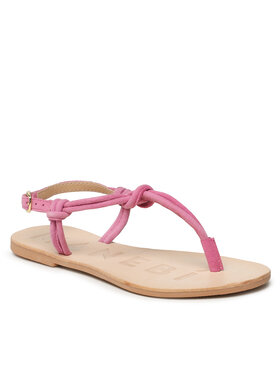 Manebi Manebi Szandál Suede Leather Sandals V 1.8 Y0 Rózsaszín