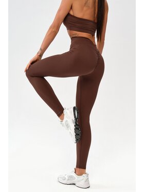 ROUGH RADICAL ROUGH RADICAL Legginsy ZOYA PUSH-UP Brązowy Slim Fit