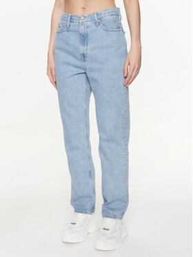 Tommy Jeans Tommy Jeans Jeansy Julie DW0DW15739 Modrá Straight Fit