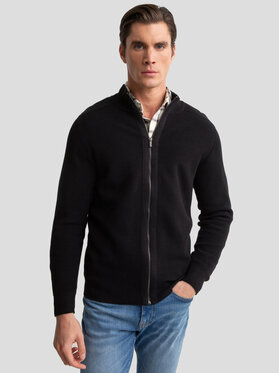 BIG STAR BIG STAR Kardigan TONYS_906_160 Czarny Classic Fit