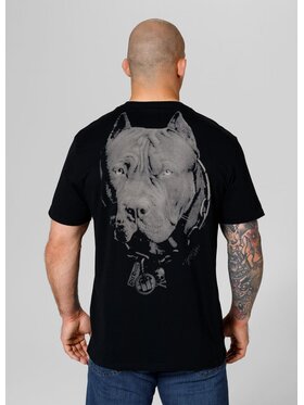 PITBULL PITBULL T-Shirt Koszulka Czarny Regular Fit