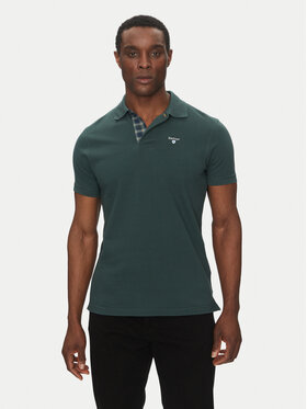 Barbour Barbour Tricou polo Tartan MML0012GN89 Verde Regular Fit