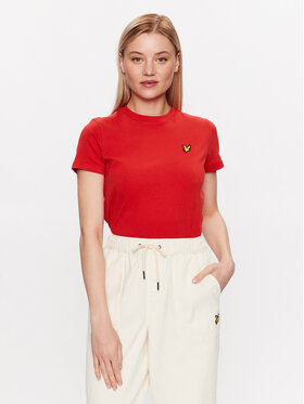 Lyle & Scott Lyle & Scott Tričko Regular Fit T-shirt TSW1700V Červená Regular Fit