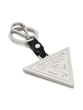 Guess Guess Pakabukas Saffiano Triangle Keyring RW7422 P2201 Sidabrinė