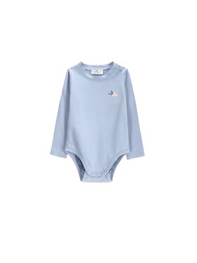 Coccodrillo Coccodrillo Body dziecięce ZC6112103FGN-036 Niebieski Regular Fit